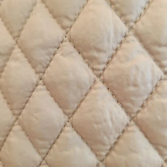 Jade & Ivory Quilted Lightweight Jacket | Nude Blush Snap Front Coat- NWT! - Picture 8 of 11